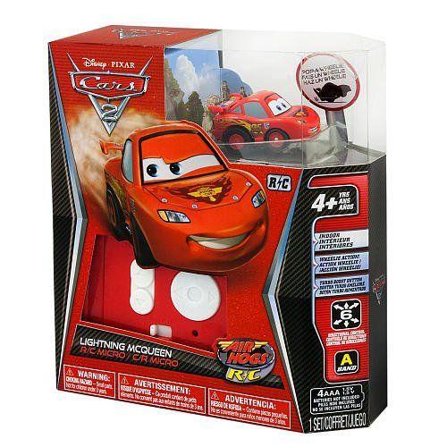 カーズ2 Cars 2 LIGHTNING MCQUEEN Air Hogs ラジコン マイクロカー