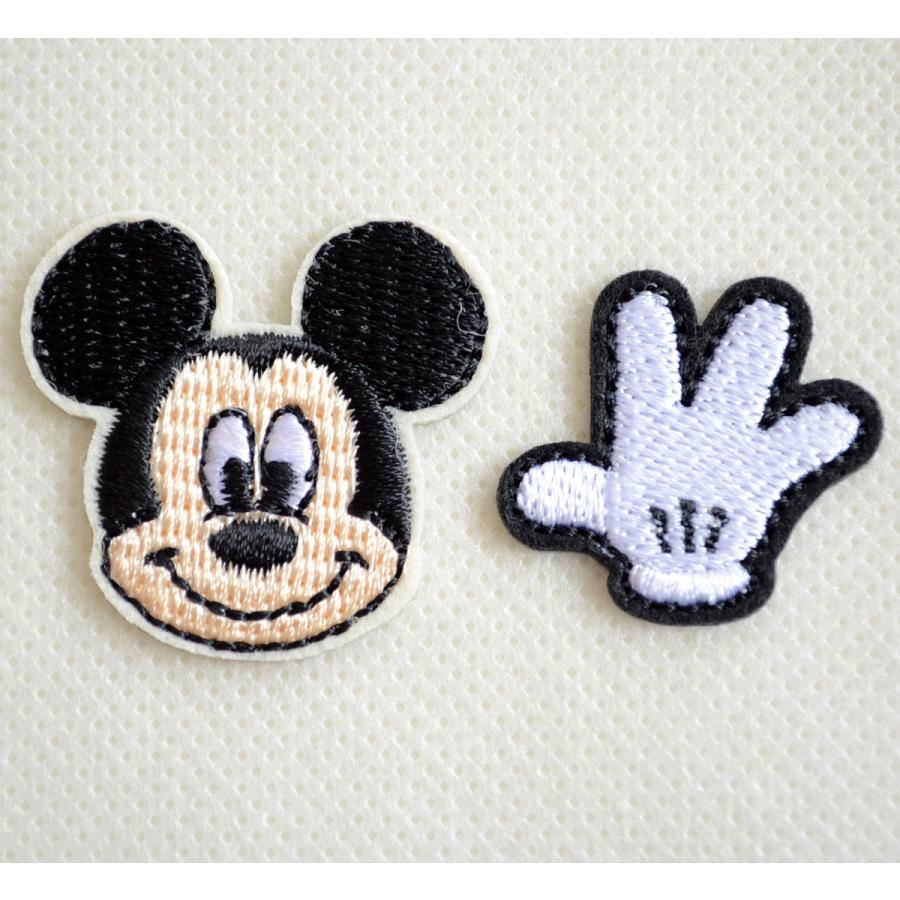 Disney（ディズニー） ミッキー ワッペン ミッキーマウス アイロン
