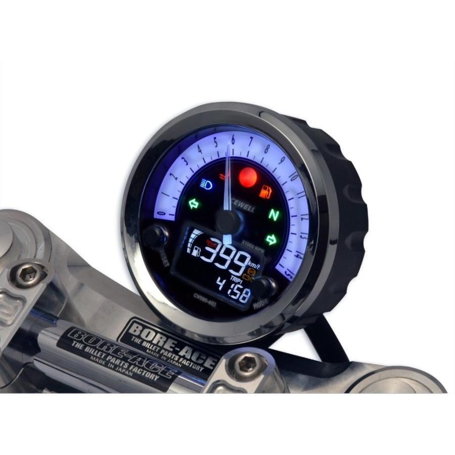 ACEWELL エースウェル 多機能デジタルメーター タコメータースケール