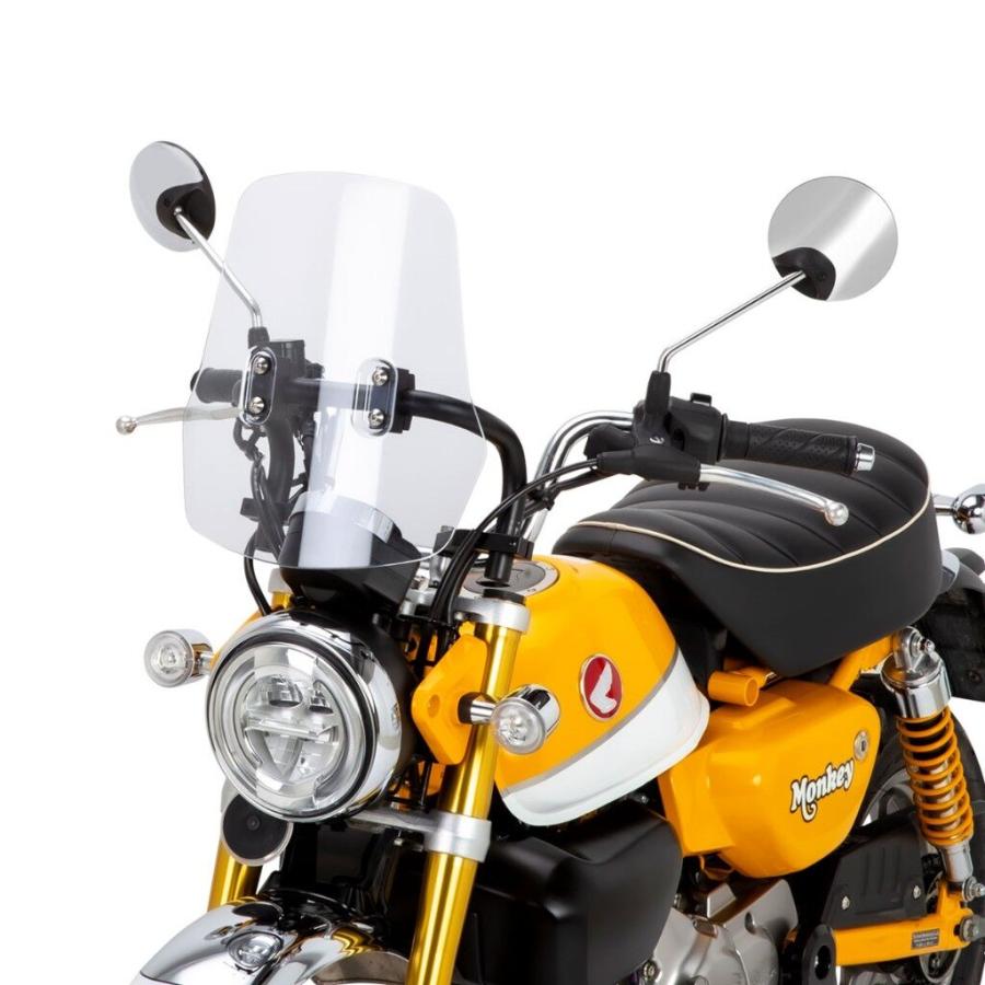 ZETA ジータ アドベンチャー ウインドシールド STDスクリーン モンキー