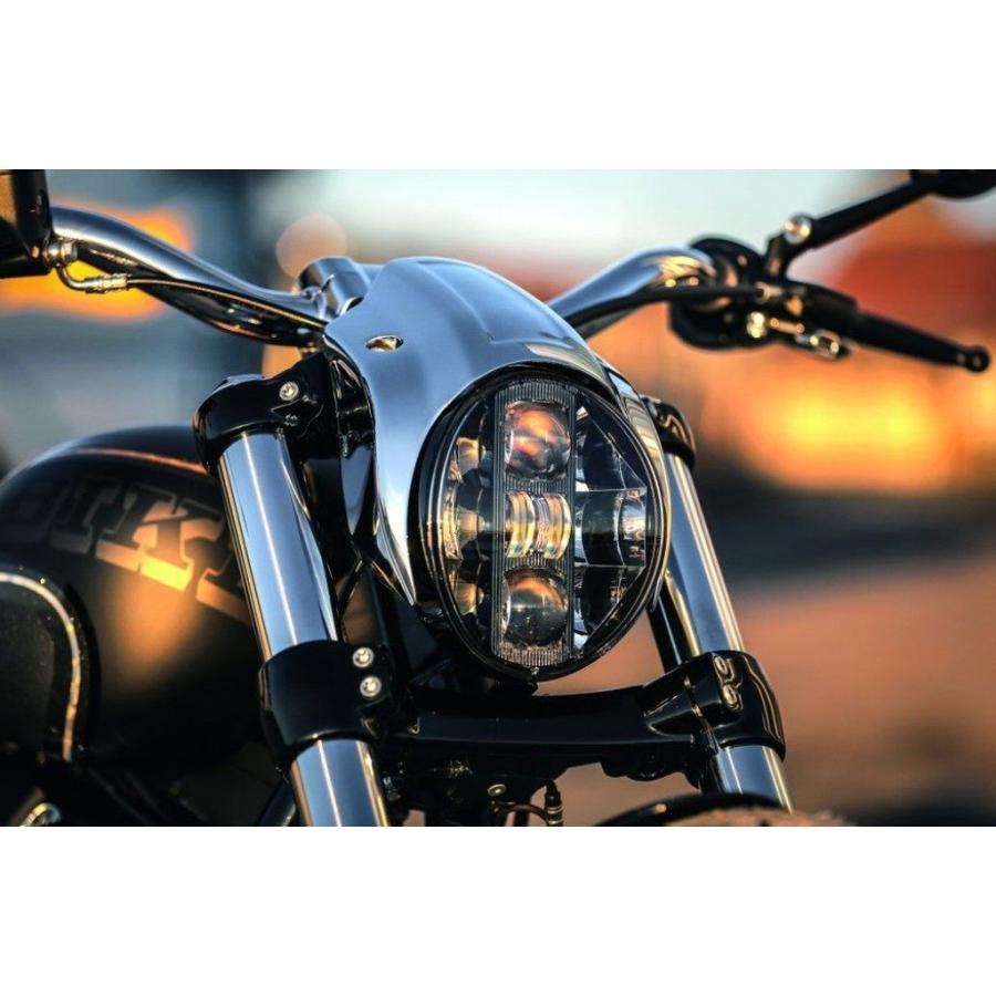 THUNDER BIKE サンダーバイク ヘッドライトキャップ 仕上がり