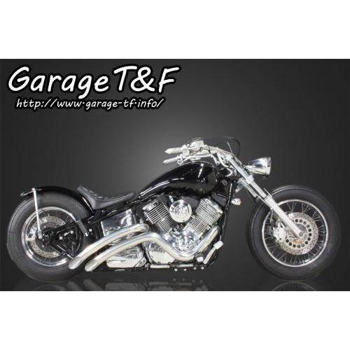 Garage T＆F ガレージ ベントマフラータイプ2 仕上げ：バフ仕上げ