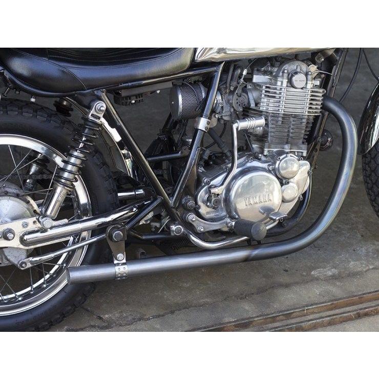 Motor Rock モーターロック オールドスタイル手曲げマフラー SR400