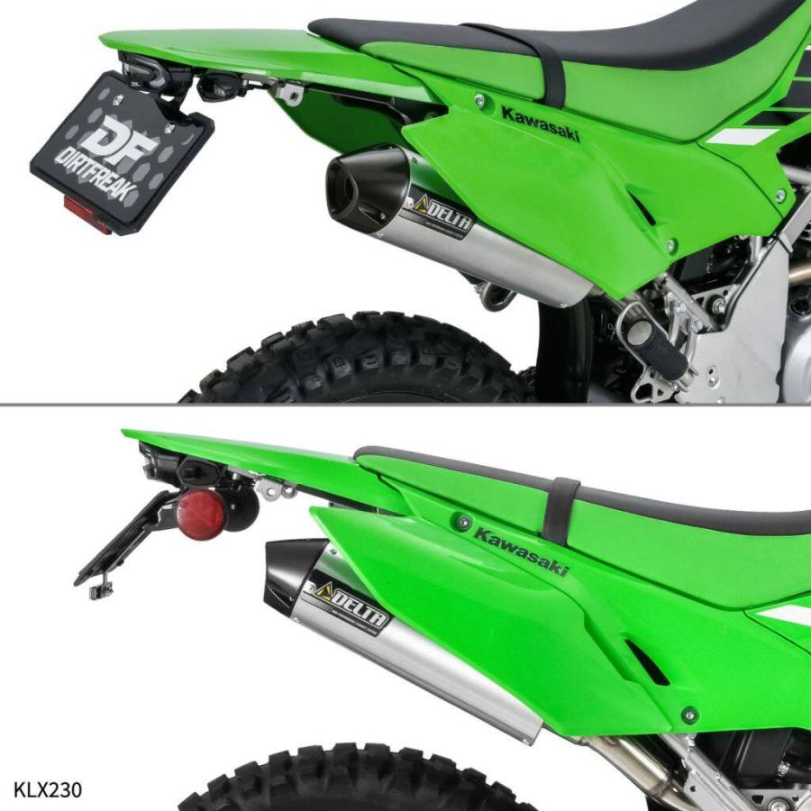 DELTA（デルタ） バレル4-S(JMCA)サイレンサー KLX230 KLX230S