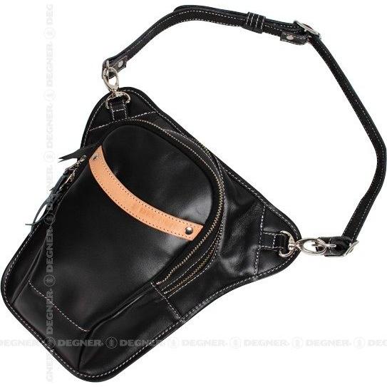 DEGNER（デグナー） レザーホルスターバッグ カラー：ブラック