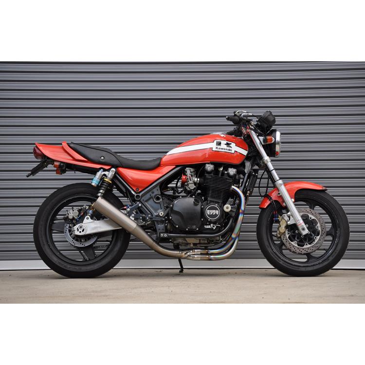 POWER BUILDER パワービルダー 手曲げメガホンマフラー ZEPHYR1100