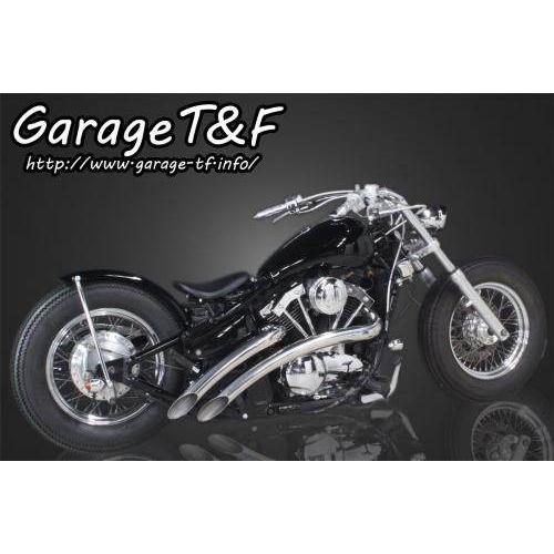 Garage T＆F ガレージ ベントマフラー タイプ1 カラー：ステンレス