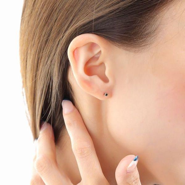 DAIYA（ダイヤ） ダイヤモンド ピアス 片耳 一粒 プラチナ 0.05