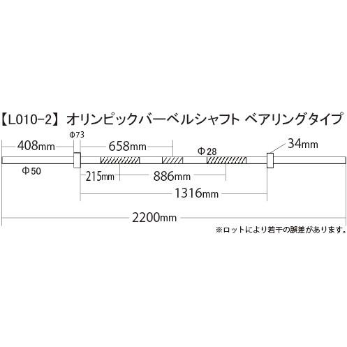 WILD FIT（ワイルドフィット） 200kg対応 オリンピック用 バーベル