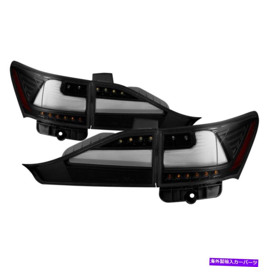 USテールライト Lexus 11-14 CT200HブラックスモークLEDチューブ