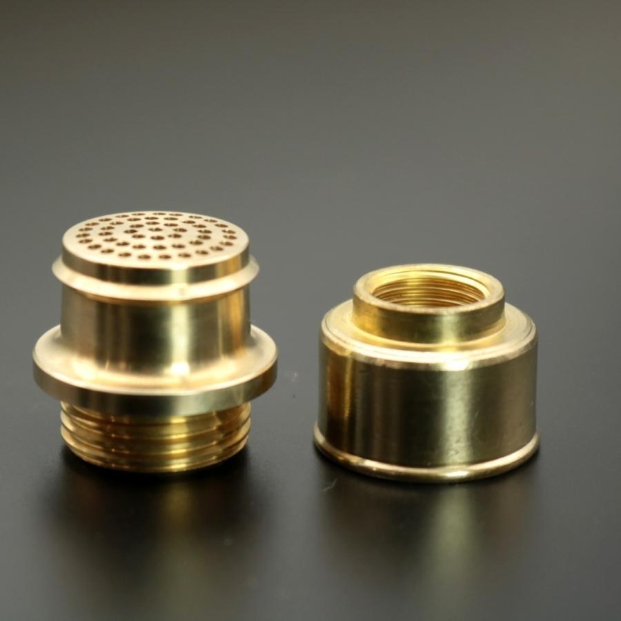 ペトロマックス 250HK 真鍮ノズル＆ガスチャンバー 2点セット