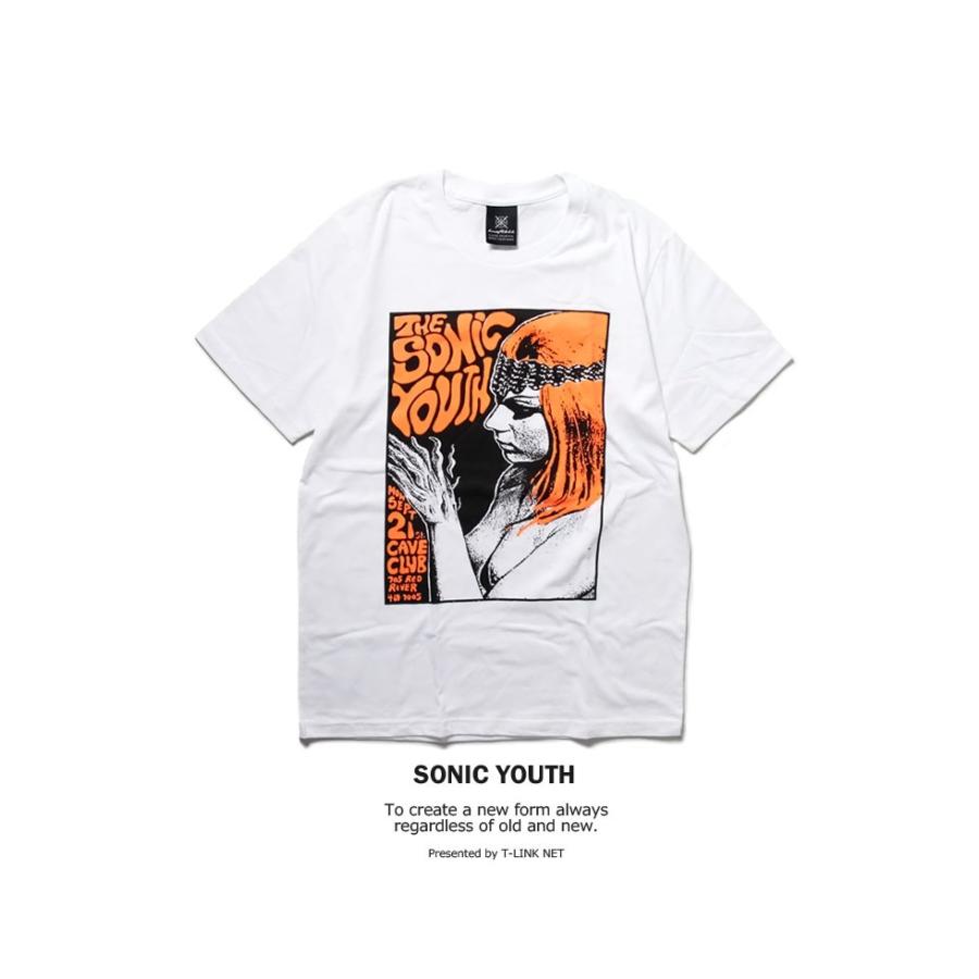 ロックTシャツ バンドTシャツ パンク メンズ レディース Sonic Youth T
