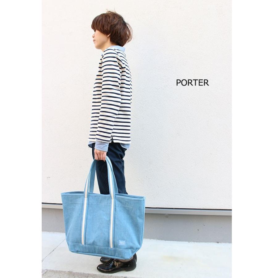 PORTER ポーター ポーターガール ボーイフレンドトート デニム トート