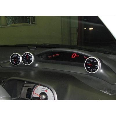 納期3ヵ月前後】シビック タイプR FD2 3連メーターフード 60Φ FRP製