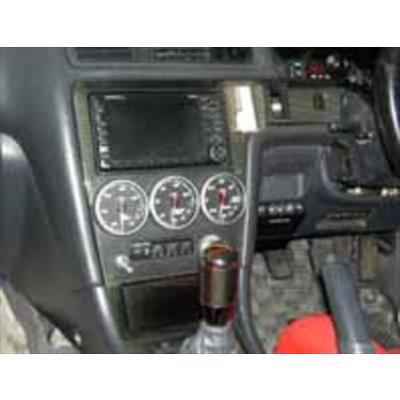 JZX100 チェイサー A/C移動キット カーボンメーターパネル2D 単体