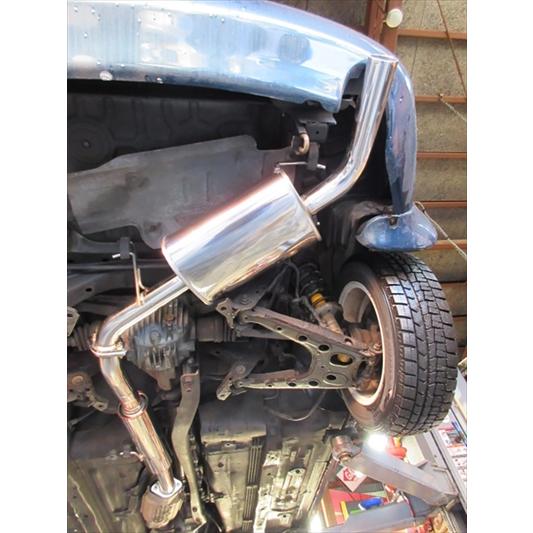 ロードスター NA 2寸管 TypeS マフラー ステンレス ALL60パイ : エアロ