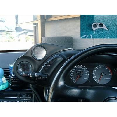 GT-R R32 ツインメーターパネル サイズ：左側 60Φ/右側 80Φ : エアロ