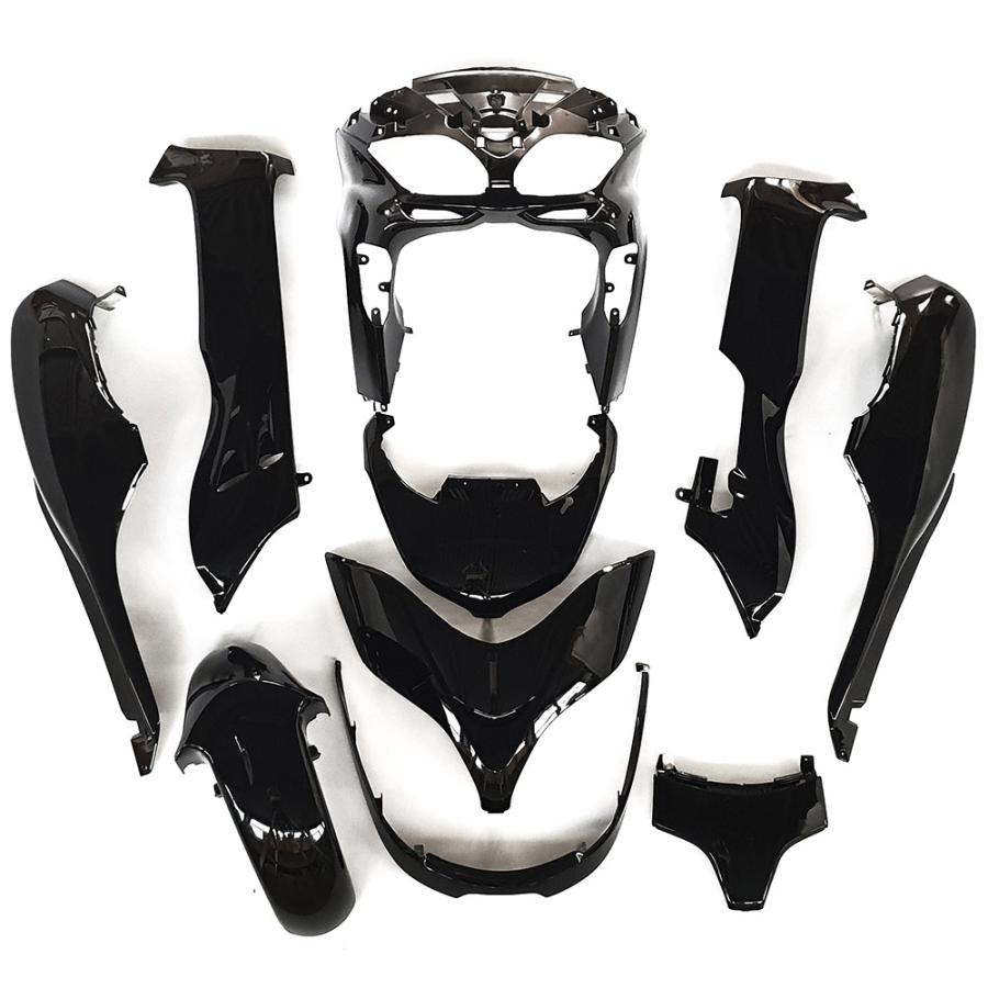 ホンダ（HONDA） フォルツァMF08-Z/X 外装カウル 10点セット 黒色