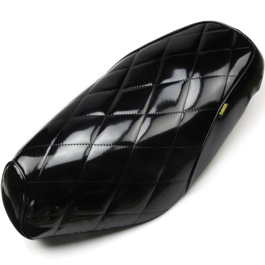 スズキ アドレスV125/G用 ダイヤカット 黒 エナメル シート本体