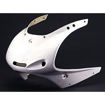 ORM製 ヤマハ TZR50R RSタイプ アッパーカウル FRP 白ゲル 当時物