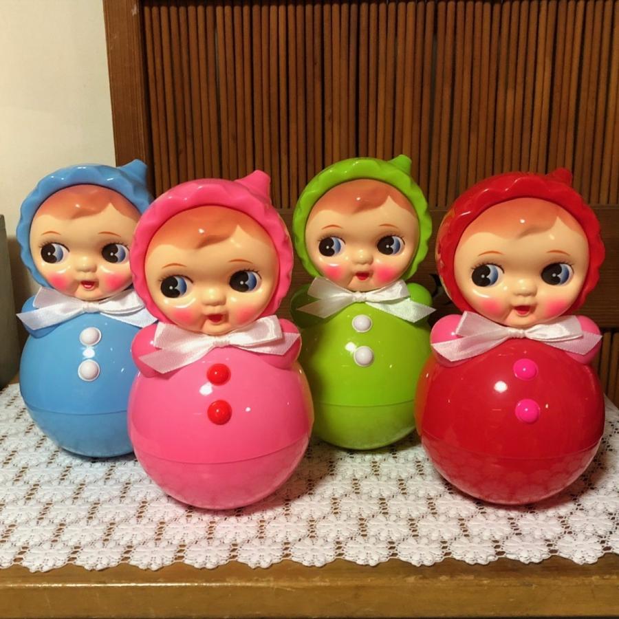 起き上がりこぼし 昭和レトロ 日本製 可愛い おきあがりこぼし : 昭和