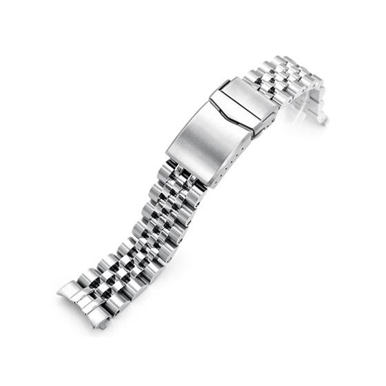 20mm メタル時計バンド ANGUS ジュビリー ブレスレット Vクラスプ for