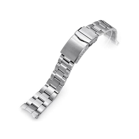 20mm メタル時計バンド オイスター ブレスレット Vクラスプ for
