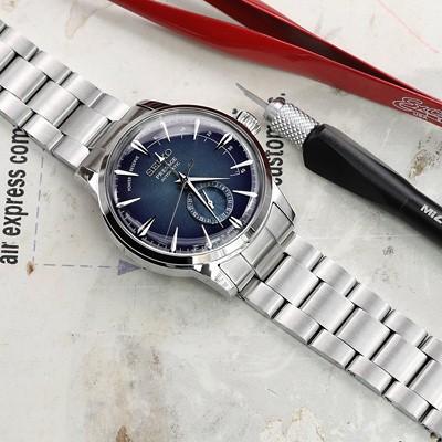 20mm メタル時計バンド オイスター ブレスレット Vクラスプ for