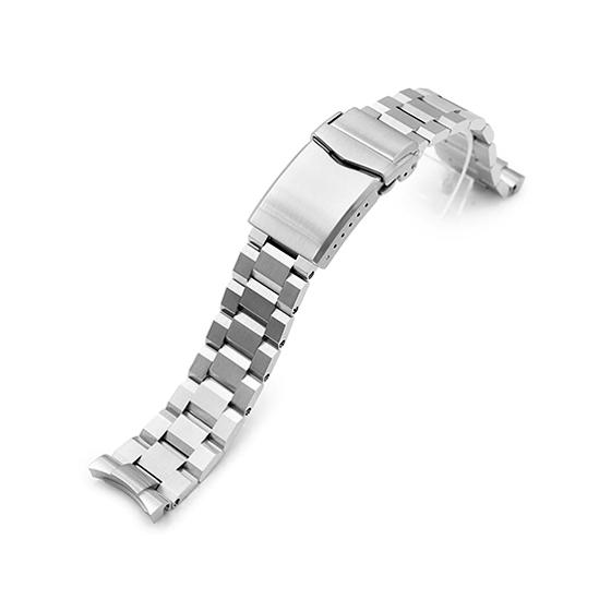 20mm メタル時計バンド ステンレススチール ヘクサッド3 ブレスレット