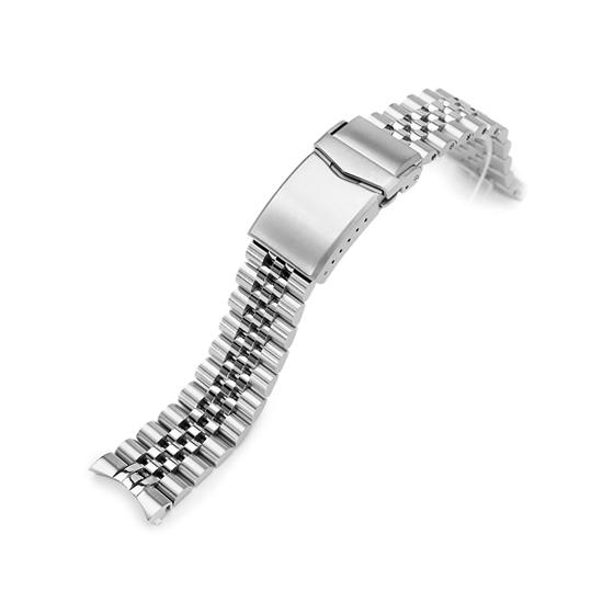 20mm メタル時計バンド ステンレススチール ジュビリー ブレスレット V