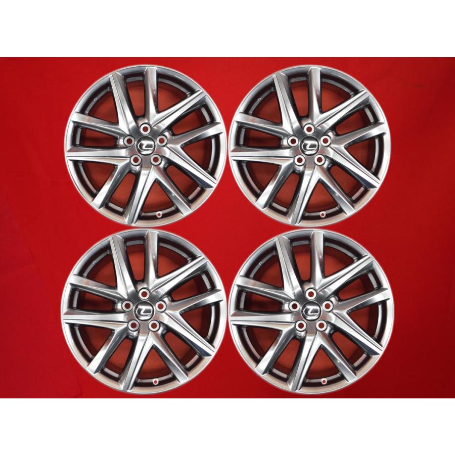 レクサス LEXUS GS GRL Fスポーツ 純正 19インチ ホイール 4本 ☆ 8J
