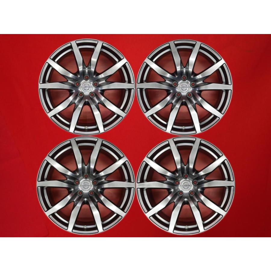 日産 NISSAN ニッサン GT-R R35 中期 純正 中古ホイール 4本 9.5J/10.5