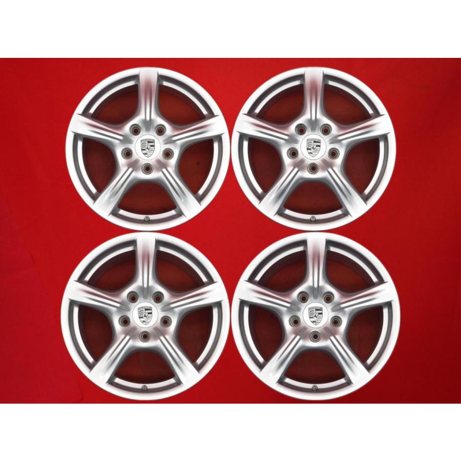 ポルシェ パナメーラ 純正 18インチ ホイール 4本 8/9J-18 PCD130 5穴
