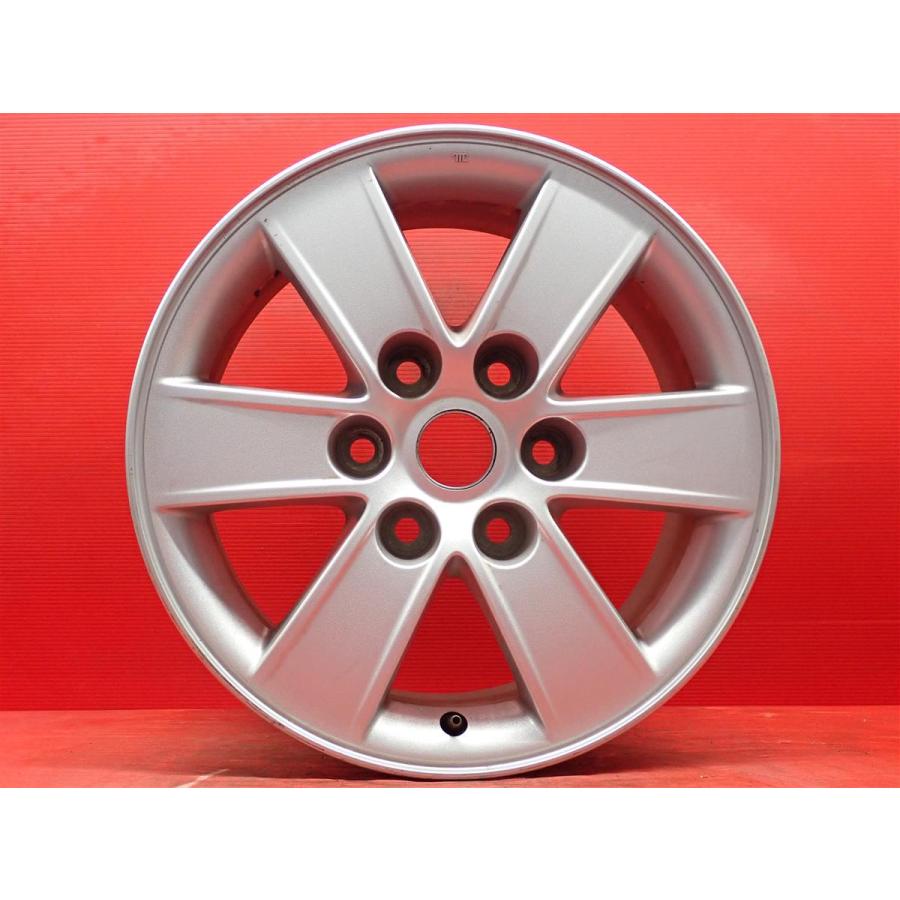 単品 純正 ホイール 1本 ミツビシ パジェロ V98W 93W 純正6本スポーク