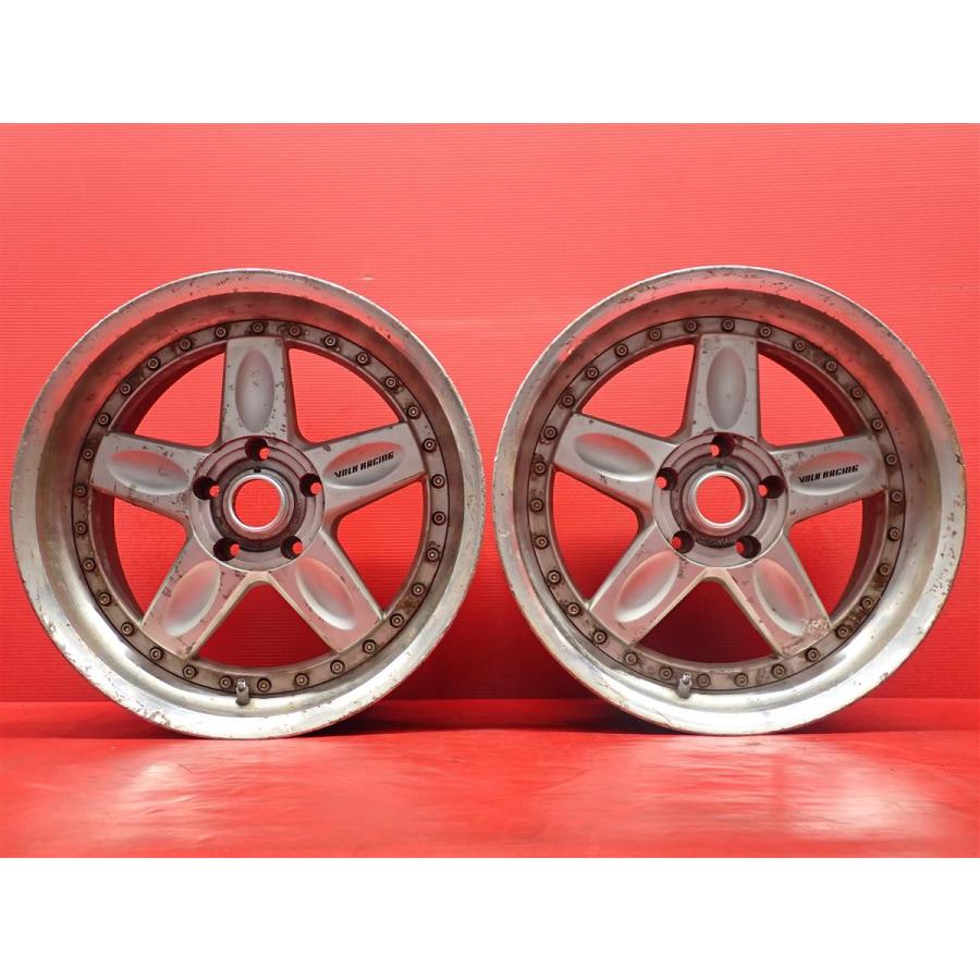 2本組 社外 絶版 ホイール RAYS VOLK RACING レイズ ボルクレーシング