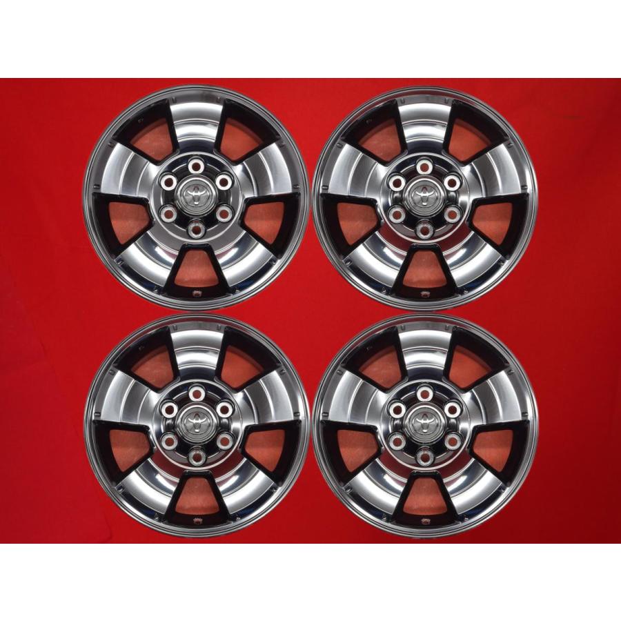 TOYOTA トヨタ ハイラックスサーフ 215系 純正 ホイール 4本 7.5J-17