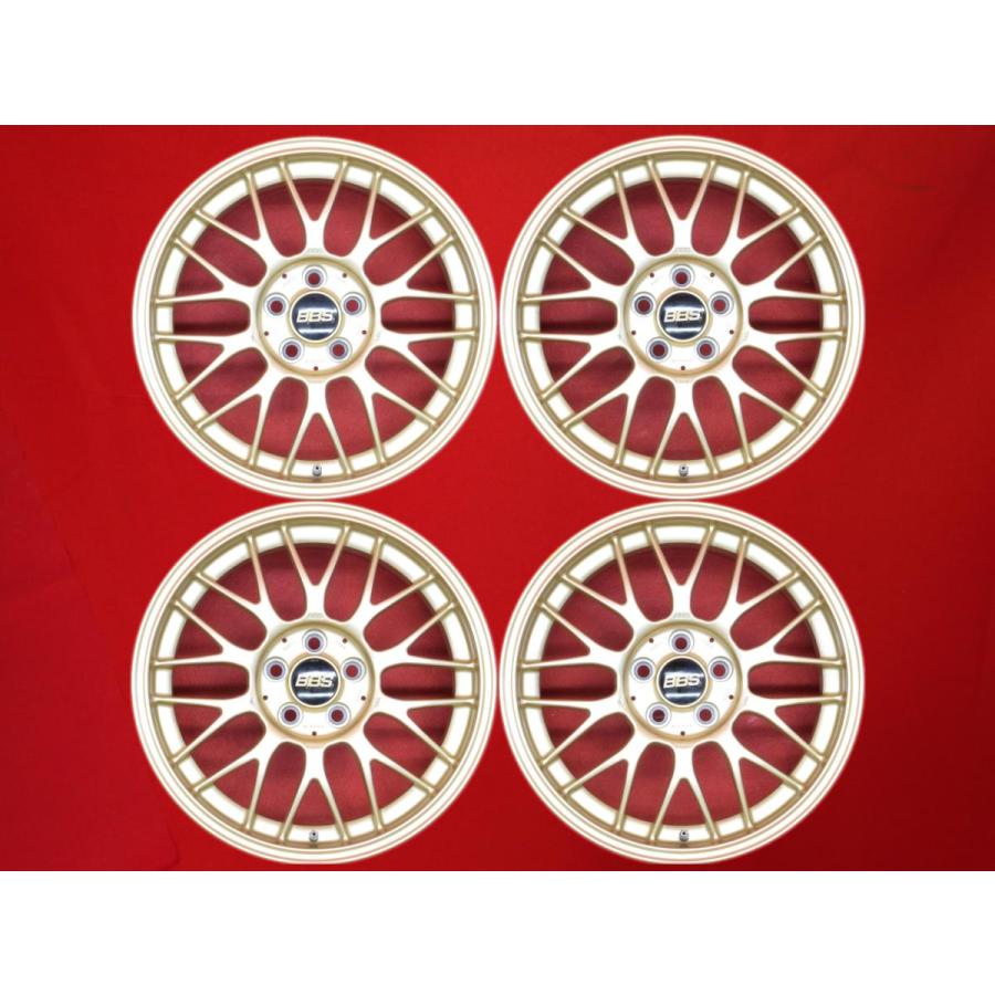 鍛造 軽量 BBS RG-F RG511 中古ホイール 4本 6.5J 16インチ PCD100 5穴