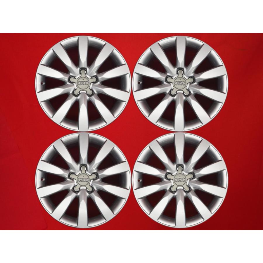 AUDI アウディ A4 (8K) 純正 17インチ ホイール 4本 8J-17 PCD112 5穴