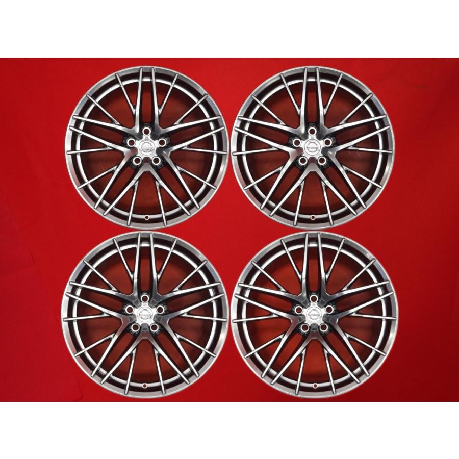 RAYS製 鍛造 軽量 GT-R (R35) 後期 純正 ホイール 4本 9.5/10.5J-20