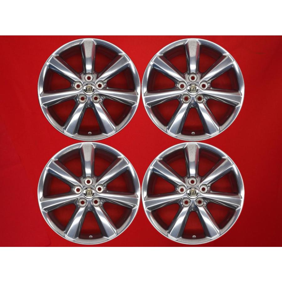 TOYOTA トヨタ クラウンアスリート GRS180系 純正 ホイール 4本 8J-18