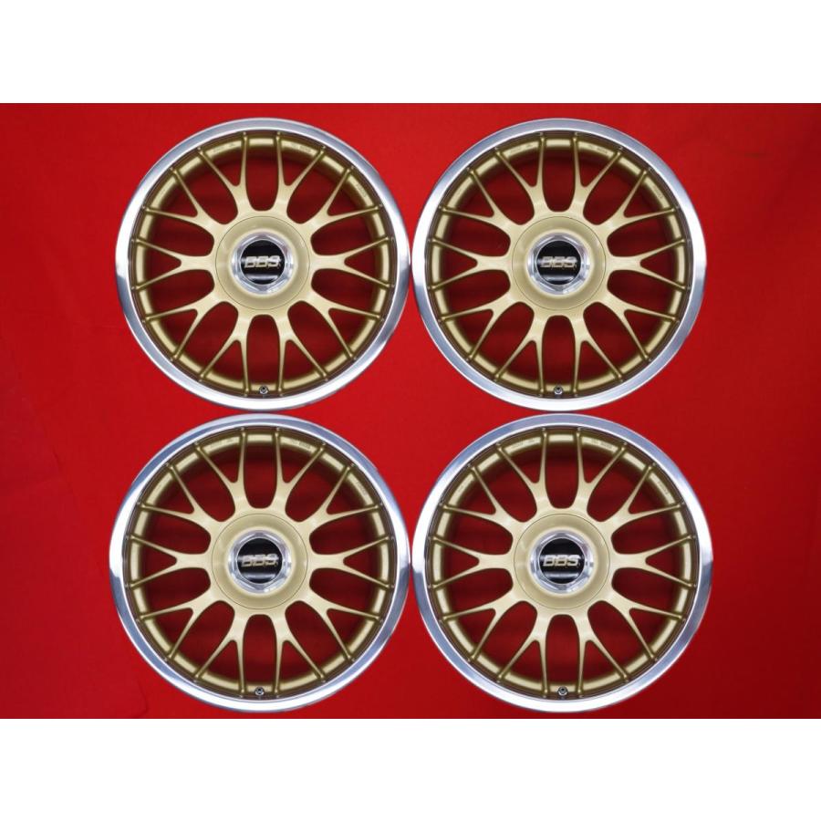 鍛造 軽量 BBS RT RG243 RG245 ホイール 4本 8/9J-17 PCD114.3 5穴 +45