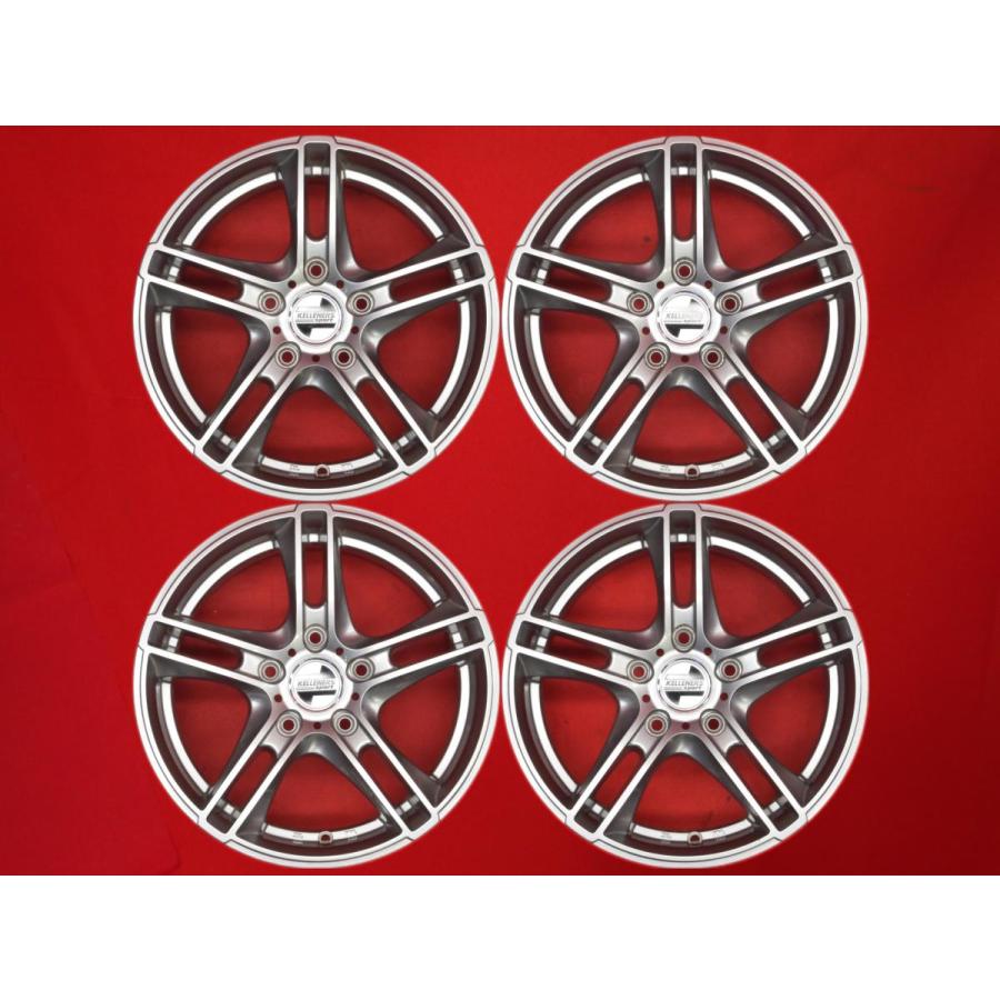 KELLENERS ケレナーズ Jr 中古ホイール 4本 7J 16インチ PCD120 5穴 +