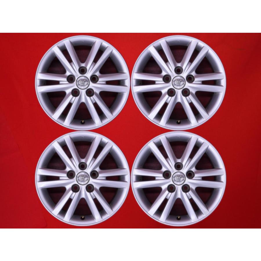 激安 4本セット】トヨタ マークX 120系 純正 6Wスポーク アルミ