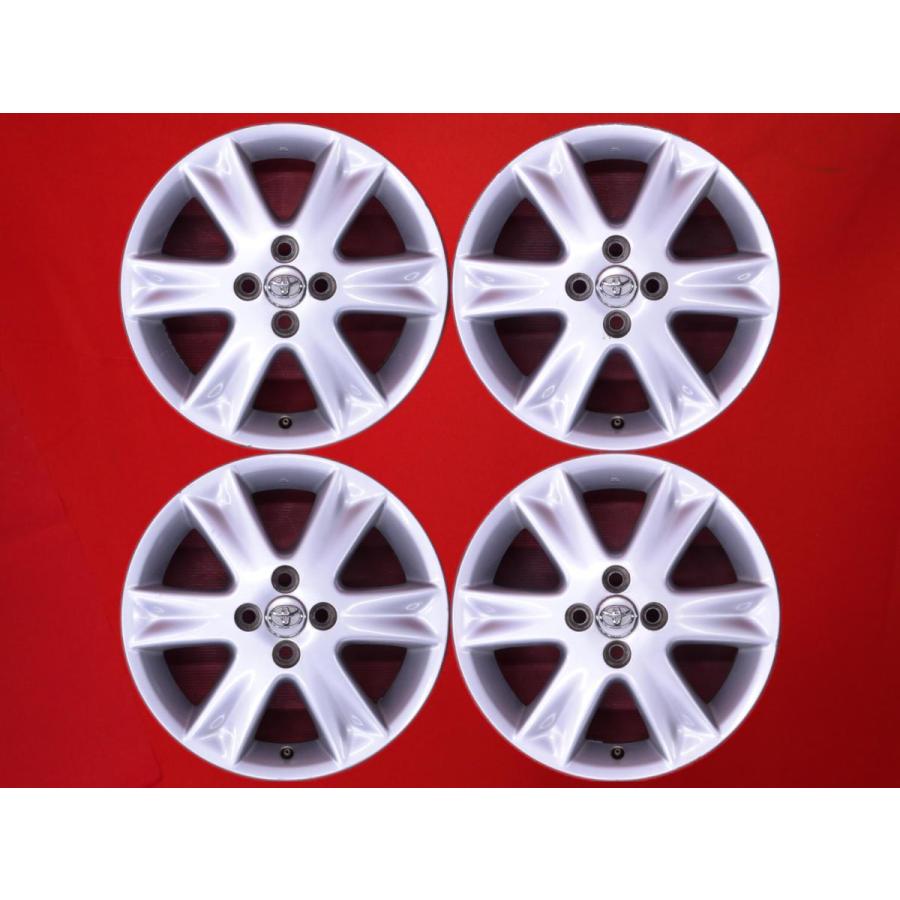 激安 4本セット】トヨタ ヴィッツ RS 90系 純正 アルミホイール 中古品
