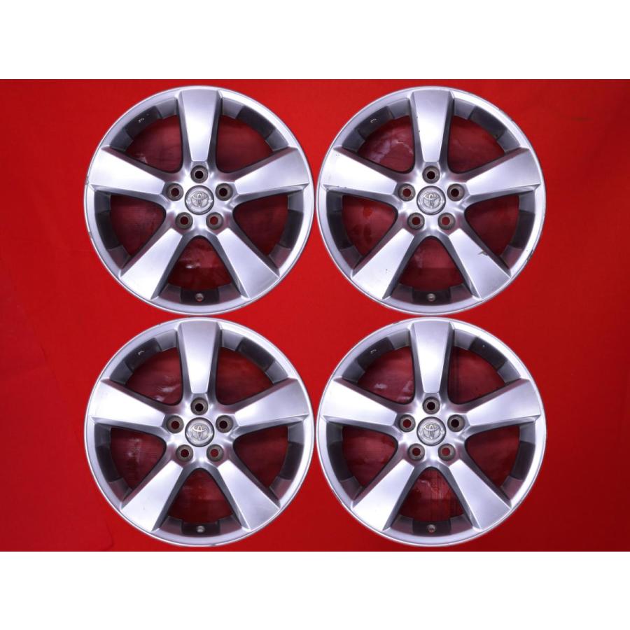 激安 4本セット】トヨタ ハリアー 30系 純正 5スポーク アルミホイール
