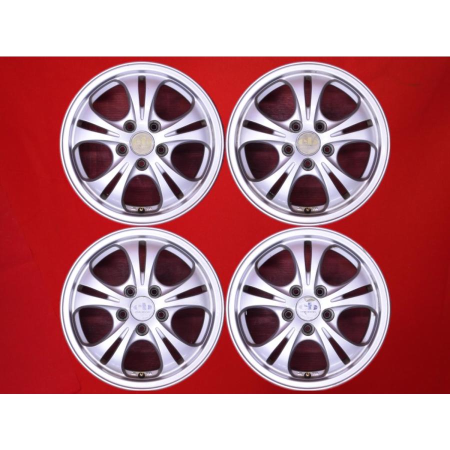激安 4本セット】5Wスポークタイプ アルミホイール 中古品 14inch 6JJ