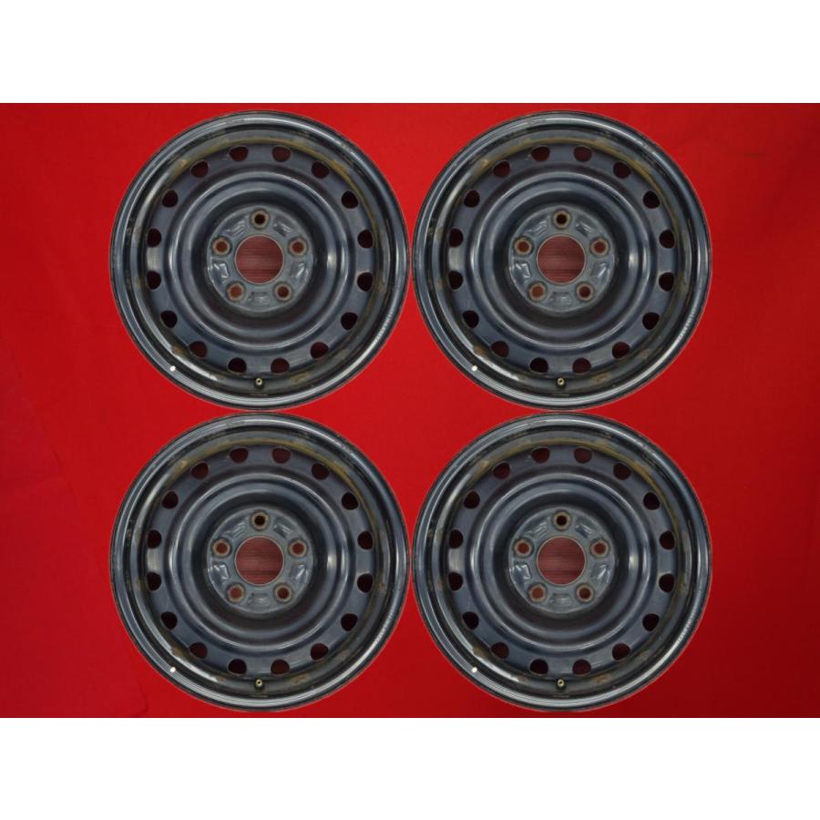 激安 4本セット】日産 セレナ 純正 1VA0B スチール 鉄ホイール 鉄チン