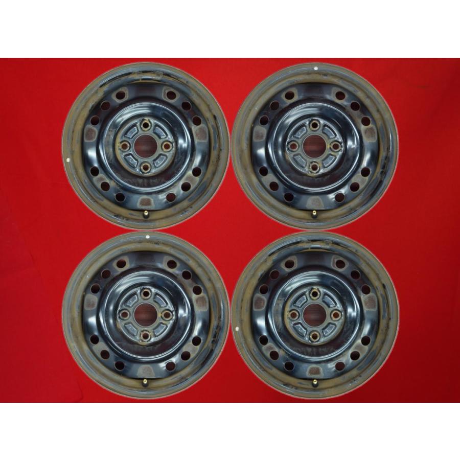 激安 4本セット】ダイハツ ムーヴ系 タント系 ミラ系 純正 スチール 鉄