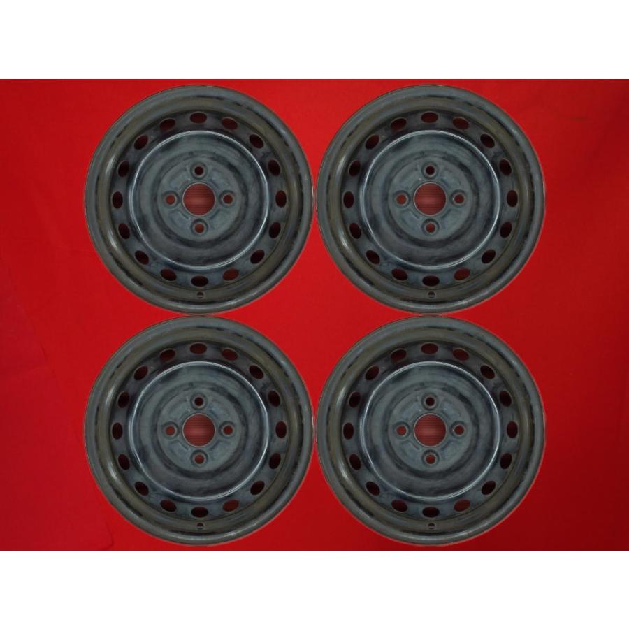 激安 4本セット】トヨタ ヴィッツ 90系/130系 純正 スチール 鉄