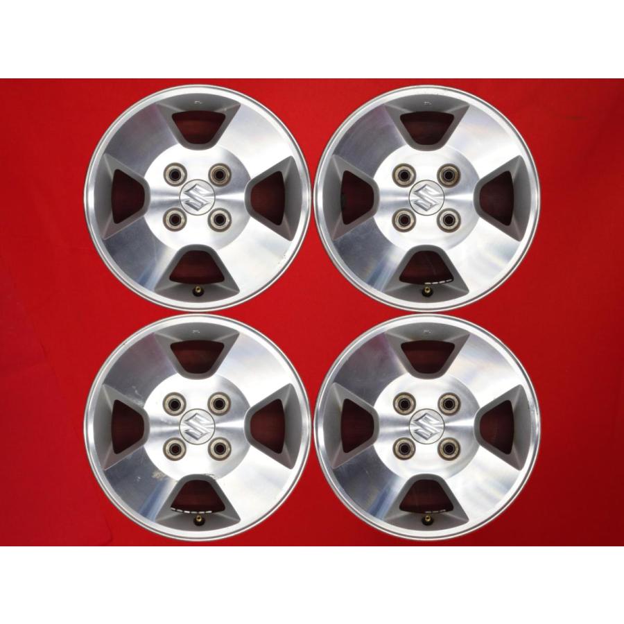 激安 4本セット】スズキ ワゴンR MH21S系 純正 アルミホイール 中古品